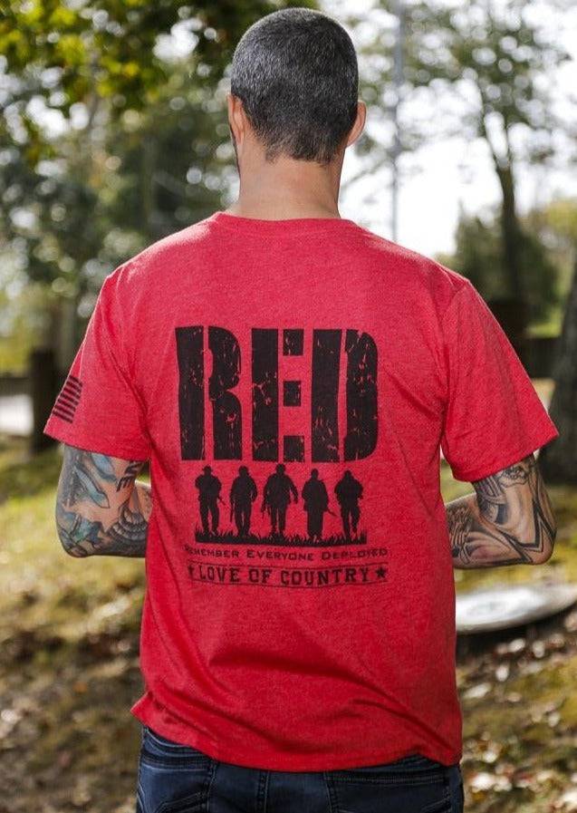 T Shirt - Remember Everyone Deployed (RED) / MADE IN USA – Patriots Landing  Kentucky