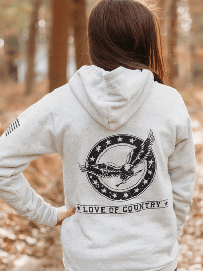 Women's Unisex Debut Triblend Pullover - Love of Country