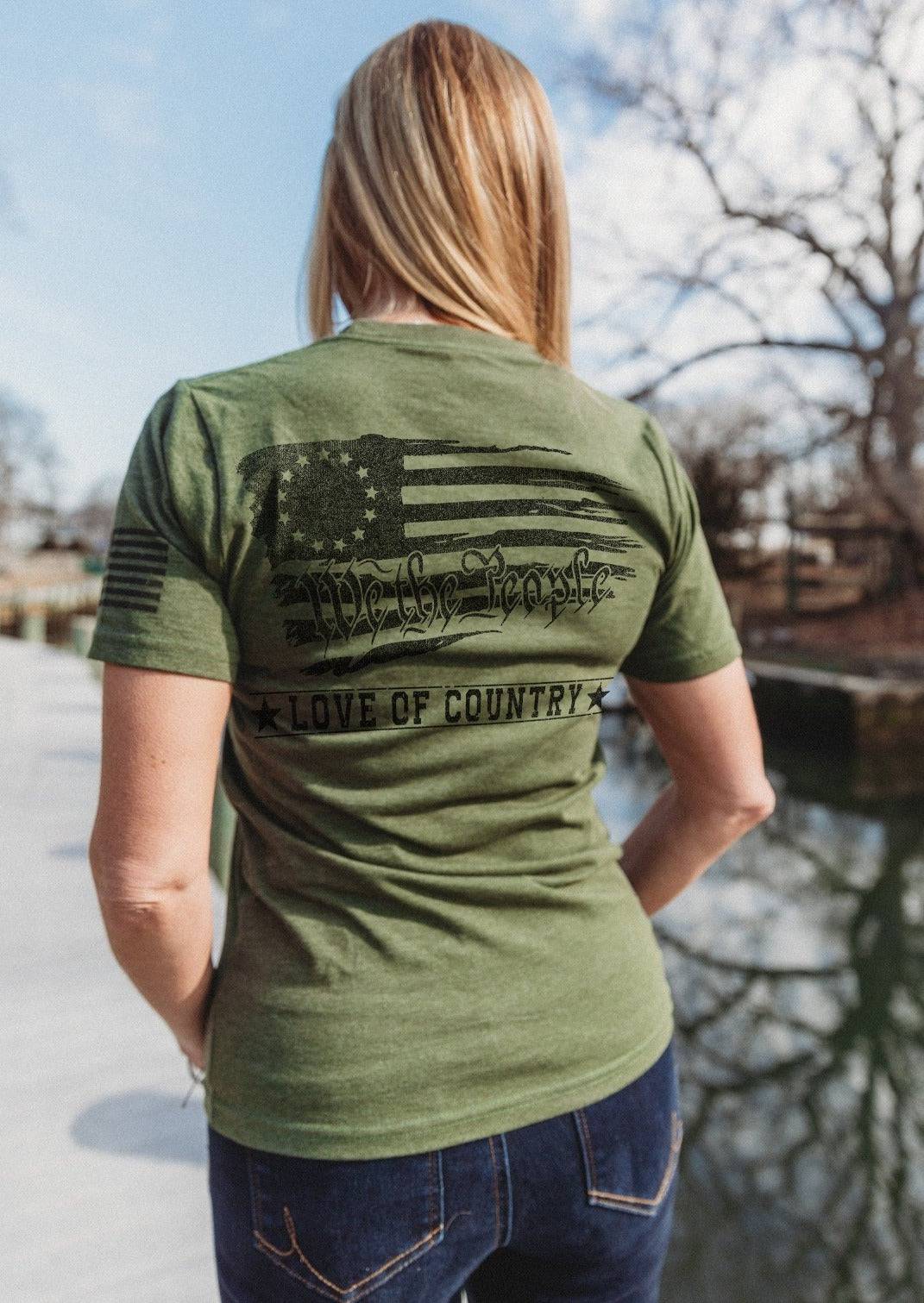 Women's Unisex Betsy Ross We the People - Love of Country